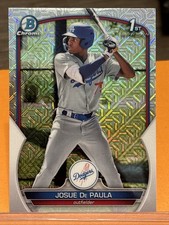2023 Bowman - Chrome Prospects Josue De Paula - Mojo Refractor (RC) Dodgers picture