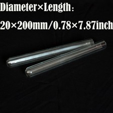 HOT 5/10/30/50/100Pcs 20x200mm Lab Chemistry Borosilicate Glass Test Tubes New picture