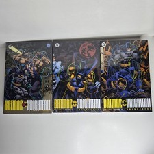 Batman Knightfall Omnibus Vol. 1, 2, 3 Hardcover HC Complete Set DC Comics picture