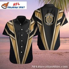 Abstract Fleur – New Orleans Football Team Saintss Artistic Hawaiian Shirt,S-5XL picture