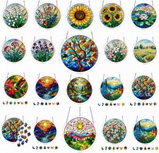Novelty Acrylic Puzzles Suncatcher Trendy Kit Window Hanging Garden Decoration picture