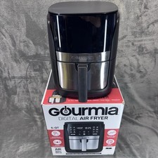 GOURMIA 6 QT 5.7 L, GAF652 Fry Force 360 Technology Digital Air Fryer Open Box picture