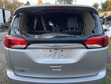 2017-2019 Chrysler Pacifica Tail Gate Silver With Spoiler No Glass picture