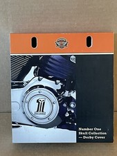 Harley Davidson Number 1 Derby Cover, Chrome 25700435 - New In Box - OEM picture