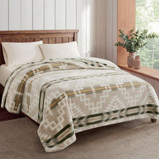 Pendleton Faux Fur Luxe Blanket - Plush Throw - Soft - Zamia - King - New picture