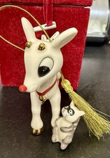 LENOX RUDOLPH'S FURRY FRIENDS MISFIT RIDE - Disney Ornament - 2019 -- Rare picture