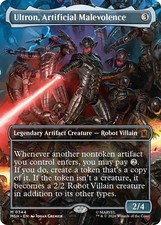 MTG MSH M Ultron, Artificial Malevolence (Borderless) #0344 NM picture