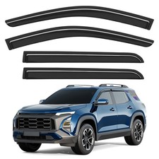Extra-Thick Window Rain Guards Fit for Chevrolet (Chevy) Equinox 2025 2026 Ta... picture