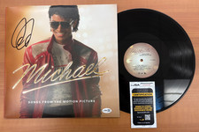 Jaafar Jackson Signed Autographed Vinyl LP Michael Movie Soundtrack JSA COA picture