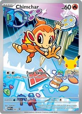Chimchar - MEP041 First Partner Illustration Promo Pokemon - NM/MINT picture