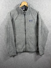 Patagonia Better Sweater Gray Full Zip Fleece Jacket Mens Large picture