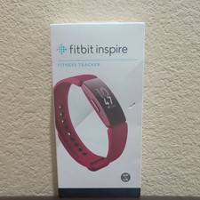 Fitbit Inspire Fitness Tracker Sangria S/P L/G Bands Brand New picture