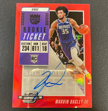 2018-19 Panini Contenders Optic - Red Prizm #110 - Rookie Ticket Bagley III /149 picture