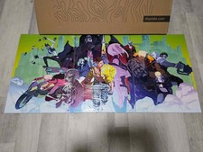 Displate Cyberpunk: Edgerunners Triptych Set of 3 Textra Metal Posters New picture