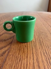 Vintage Fiesta Medium Green Mug, excellent condition  picture