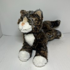 RARE Douglas Cuddle Toy Plush Tortoiseshell Cat Cosmo Kitty picture