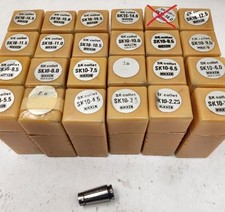 Nikken Set of USED SK10 & SK16 Metric Collets picture