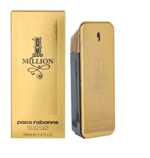 1 Million by Paco Rabanne Eau De Toilette Men's 3.4 oz Spray New & Sealed picture
