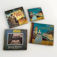 Lot (4) 1949, 1950 Disney “Little Nipper” RCA Victor 78, 45 RPM Records picture