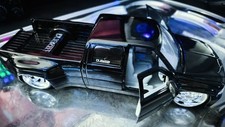 Jada DUB City Kustoms 1:24 Scale 1999 Chevy Silverado Dually, Black picture
