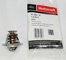 Genuine OEM Motorcraft RT1254 Engine Coolant Thermostat Ford 7L3Z8575E 92-2011 picture