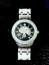 Insanely Rare Vintage Affliction Conquest Silver Glowing Dial Men's Watch picture