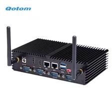 Qotom Q305P Business Mini PC intel Celeron 3205U Processor 4GB DDR3 RAM 32GB SSD picture