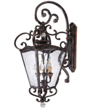 Metropolitan Lighting N3247-270 3-Light Lantern - Terraza Village Aged Patina picture