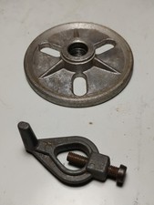 Genuine Unimat 3 Emco Lathe, Faceplate & Dog, 12Mx1 Threads Austria PIN picture