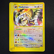 Pokemon Kabutops Crystal Type Holo Rare 150/144 2003 MP EN picture