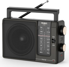 J03 AM FM Radio Portable Plug in Wall or AA Battery Operated picture