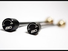 BC Racing Coilover Damper Adjustment Extenders Flexible Knobs Pair *SHIP FAST* picture