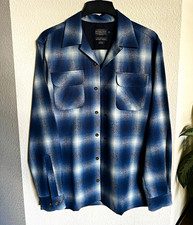 Pendleton Original Board Shirt Men's Tall Medium 1992 Pattern Greenspan’s picture