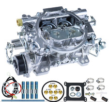 4 Barrel Marine Carburetor Replace Edelbrock 1409 Electric Choke Carb 600 CFM picture