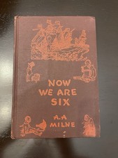 Vintage 1945 Now We Are Six A. A. Milne Illustrator Ernest H. Shepard HC Book picture