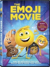 The Emoji Movie (DVD, 2017)Rdbx Disc Only 4358  picture