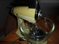 Vintage Sunbeam Mixmaster 12 Speed With 1 Bowl Beaters Cord Tested Works1 picture