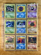 Pokemon Game 1999 Fossil 1st Edition Complete Commons/Uncommons #31-62 * NM/LP+ picture