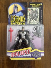 RARE Legends of Batman Deluxe Energy Surge Batman Action Figure NIP NEW picture