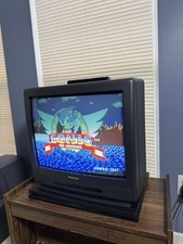 Vintage Panasonic CRT TV, 1992 20”  Tv Tested Working, Retro Gaming Tv picture