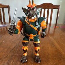Vintage 1985 LJN ThunderCats Ratar-O Action Figure - 100% Working Battle-Matic L picture