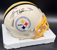 Lynn Swann Signed Autographed Steelers Retro Mini Helmet Beckett BAS picture