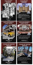 Route 66 Trading Card complete 27 card Centennial set Chicago to L.A. picture