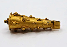 Roman Gold Hercules Club Amulet 1st - 3rd  Century  AD picture
