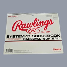 NEW Rawlings System-17 Scorebook For Youth/Adult Recreational Baseball/Softball picture