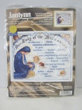 New 1999 Janlynn Our Lady Of The Millennium Cross Stitch Kit #125-253 picture