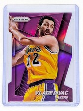 2014-15 Panini Prizm Purple Die-Cut Prizm #200 Vlade Divac /139 Lakers picture