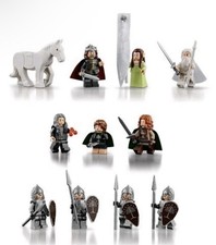 LEGO Lord Of The Rings Minas Tirith ALL Minifigures 11377 picture