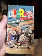 Clerks Uncensored VHS Rare Cult Film Animated Series Jay & Silent Bob  picture