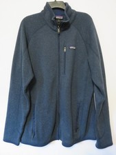 Patagonia Men’s Better Sweater Full Zip Fleece Jacket Classic Navy Blue XL 25527 picture